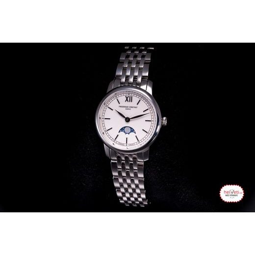 FREDERIQUE CONSTANT SLIMLINE LADIES MOONPHASE QUARTZ FC-206SW1S6B - SLIMLINE LADIES - ZNAČKY