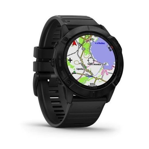 GARMIN FENIX6X PRO GLASS, BLACK/BLACK BAND (MAP/MUSIC) 010-02157-01 - ARCHÍV