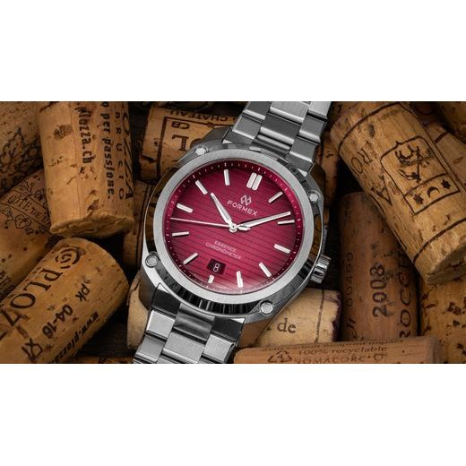 FORMEX ESSENCE FORTYTHREE AUTOMATIC CHRONOMETER GAMARET STEEL BRACELET 0330.1.6671.100 - ESSENCE - ZNAČKY