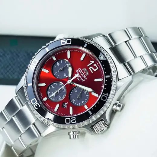 ORIENT SPORTS SOLAR CHRONOGRAPH RA-TX0207R - SPORTS - ZNAČKY