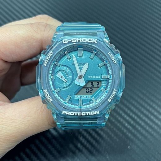 HODINKY CASIO G-SHOCK GMA-S2100SK-2AER SKELETON SERIES - CASIOAK - ZNAČKY