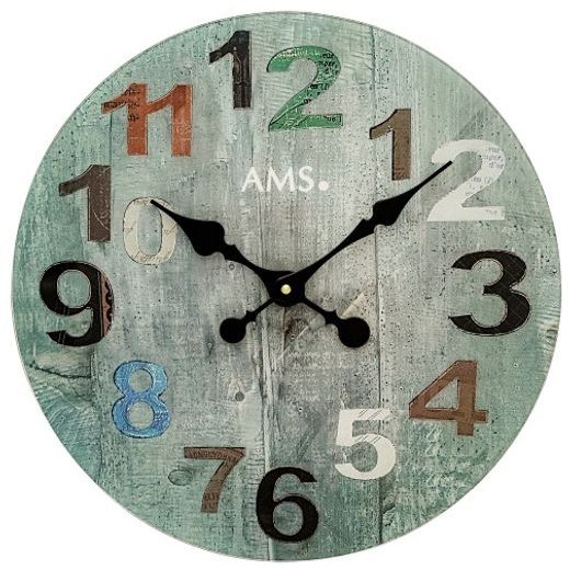 HODINY AMS DESIGN QUARTZ 9651 - NÁSTENNÉ HODINY - OSTATNÉ