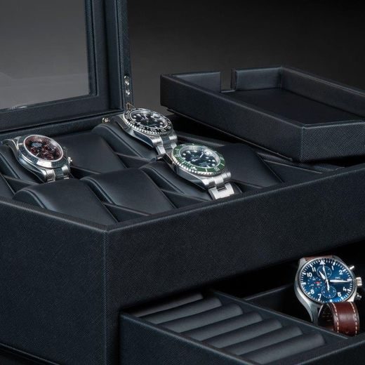 BOX NA HODINKY A ŠPERKY HEISSE & SÖHNE DESK BUTTLER NO.1 70019-189.142 - BOXY NA HODINKY - OSTATNÉ