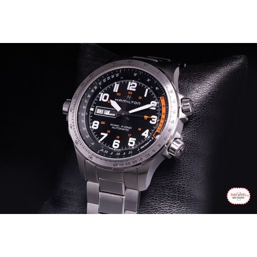 HAMILTON KHAKI AVIATION X-WIND DAY DATE AUTO H77755133 - KHAKI AVIATION - ZNAČKY