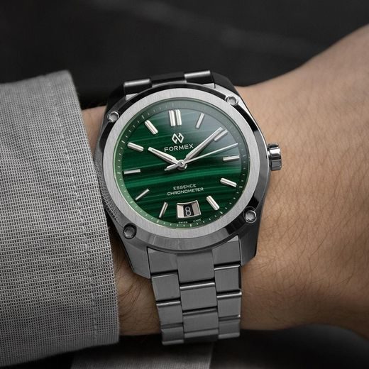 FORMEX ESSENCE THIRTYNINE AUTOMATIC CHRONOMETER MALACHITE - ESSENCE - ZNAČKY