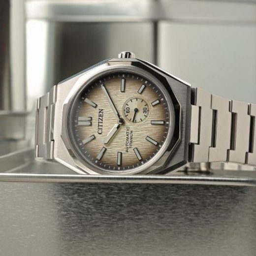 CITIZEN ZENSHIN 60 SUPER TITANIUM AUTOMATIC SMALL SECONDS NK5020-58P - SUPER TITANIUM - ZNAČKY