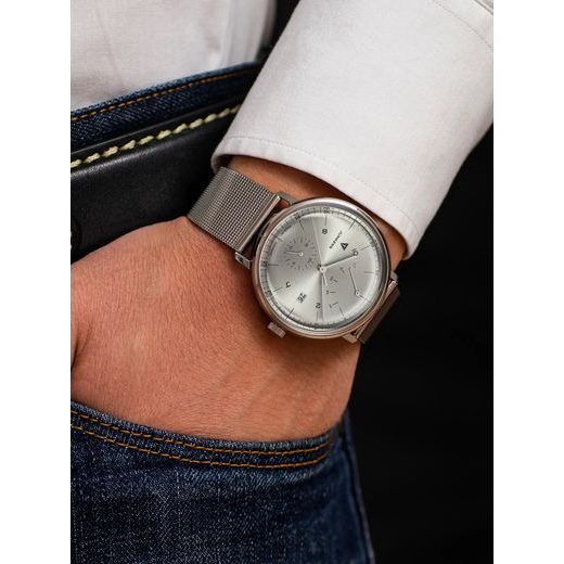 JUNKERS BAUHAUS POWER RESERVE 911.01.03.M - BAUHAUS AUTOMATIC - ZNAČKY