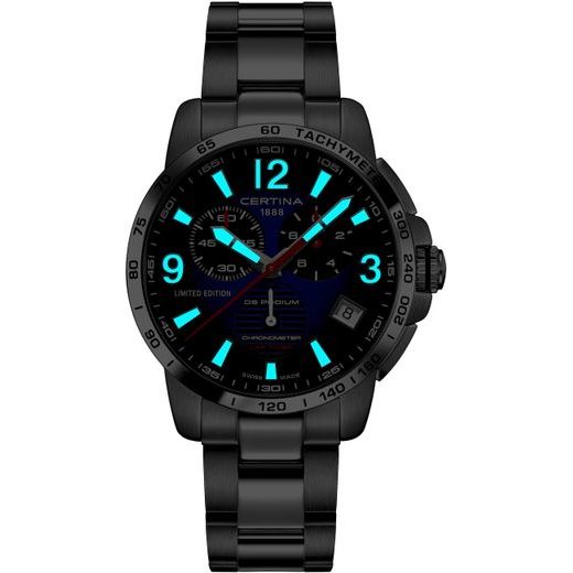 CERTINA DS PODIUM CHRONOGRAPH C034.453.11.047.10 JEREMY SEEWER LIMITED EDITION - DS PODIUM - ZNAČKY
