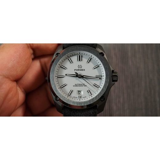 FORMEX ESSENCE LEGGERA FORTYTHREE AUTOMATIC CHRONOMETER COOL GREY GREY NYLON - ESSENCE LEGGERA - ZNAČKY