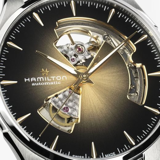 HAMILTON JAZZMASTER OPEN HEART AUTO 40MM H32675501 - JAZZMASTER - ZNAČKY