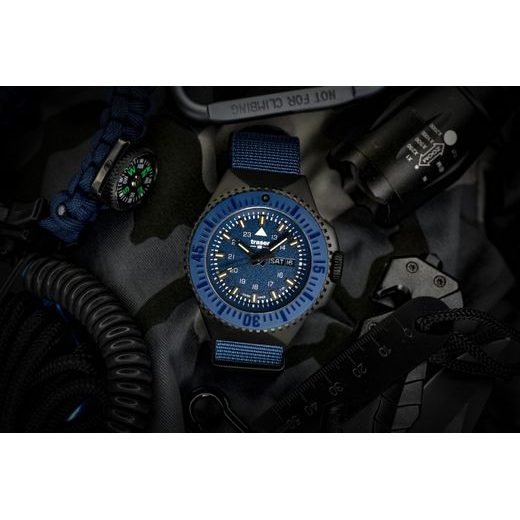 TRASER P69 BLACK STEALTH BLUE NATO - TACTICAL - ZNAČKY