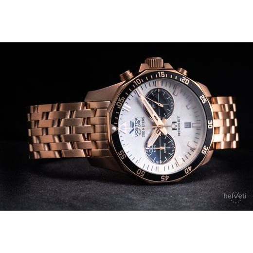 VOSTOK EUROPE N-1 ROCKET CHRONO LINE 6S21-225B619B - ROCKET N-1 - ZNAČKY