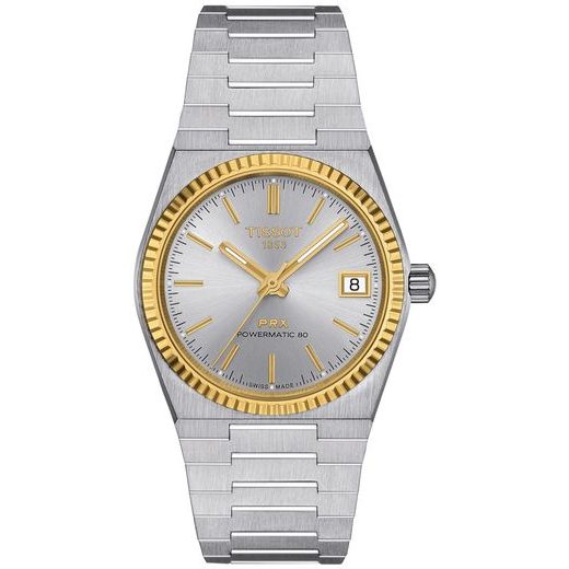 TISSOT PRX 35 MM POWERMATIC 80 STEEL & 18K GOLD T931.207.41.031.01 - PRX - ZNAČKY