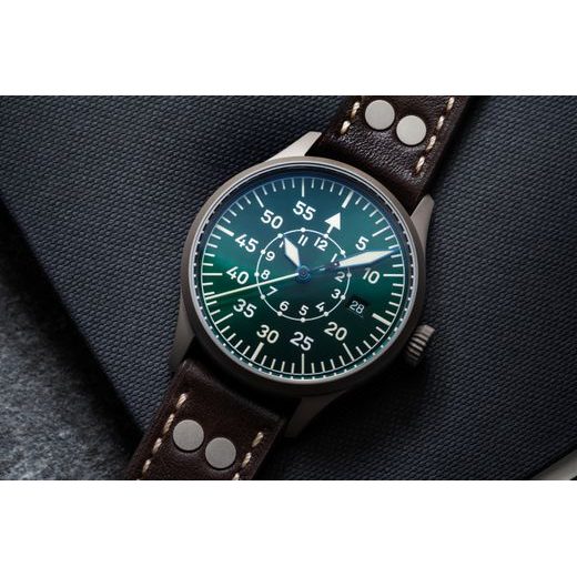 LACO FLIEGER KARLSRUHE PRO GRÜN 37 AUTOMATIC - FLIEGER PRO - ZNAČKY
