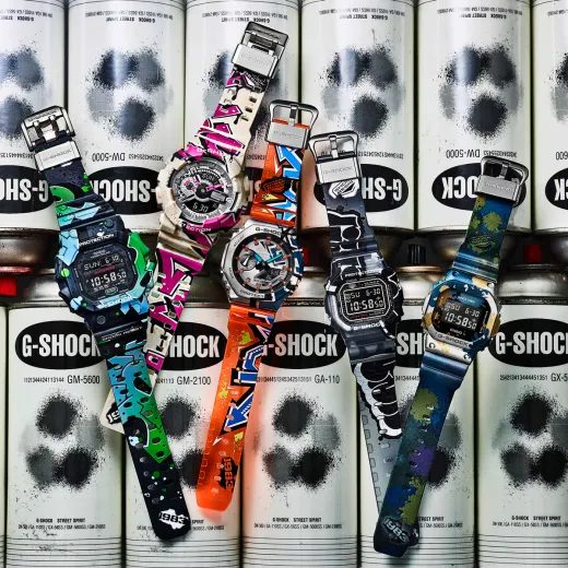 HODINKY CASIO G-SHOCK GA-110SS-1AER ZO SÉRIE STREET SPIRIT - G-SHOCK - ZNAČKY