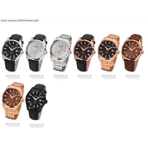 EPOS PASSION 3401.132.20.15.30 - TIMELESS - ZNAČKY