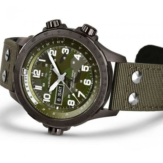 HAMILTON KHAKI AVIATION X-WIND DAY DATE AUTO H77775960 - KHAKI AVIATION - ZNAČKY