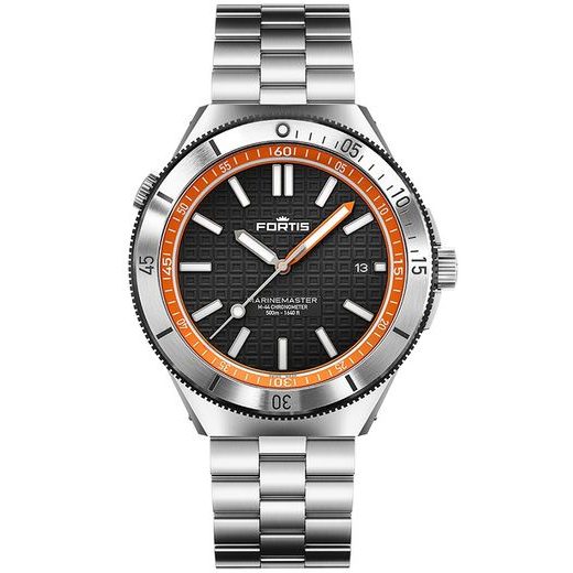 FORTIS MARINEMASTER M-44 AMBER ORANGE COSC F8120014 - MARINEMASTER - ZNAČKY