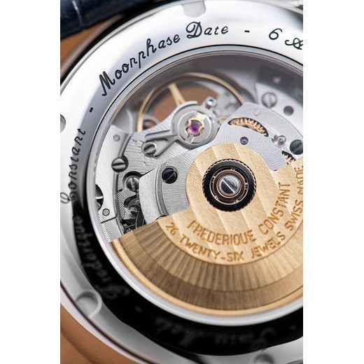 FREDERIQUE CONSTANT CLASSICS HEART BEAT MOONPHASE DATE AUTOMATIC FC-335MCNW4P26 - CLASSICS GENTS - ZNAČKY
