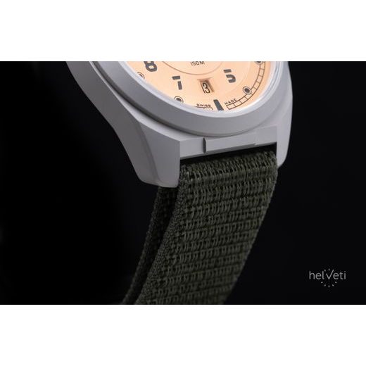 FORMEX FIELD AUTOMATIC GEN 2 GOLDEN HONEY NYLON-VELCRO KHAKI GREEN 0660.1.6585.877 - FIELD AUTOMATIC - ZNAČKY