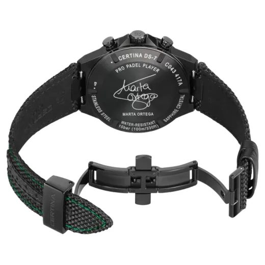 CERTINA DS-7 CHRONOGRAPH PADEL EDITION BY MARTA ORTEGA C043.417.38.201.10 - DS-7 - ZNAČKY