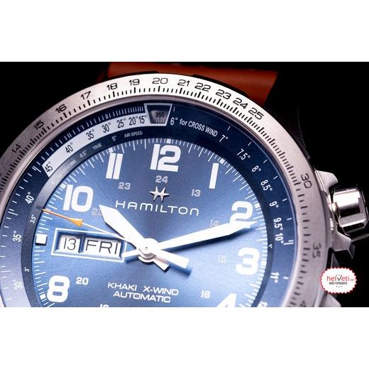 HAMILTON KHAKI AVIATION X-WIND DAY DATE CAR H77765541 - KHAKI AVIATION - ZNAČKY