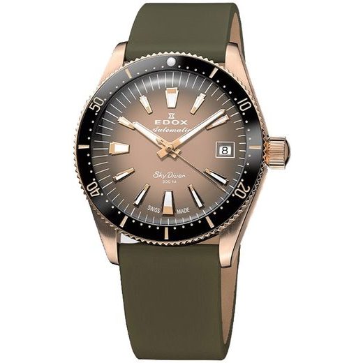 EDOX SKYDIVER 38 DATE AUTOMATIC 80131-37RNC-VDBEI - SKYDIVER - ZNAČKY