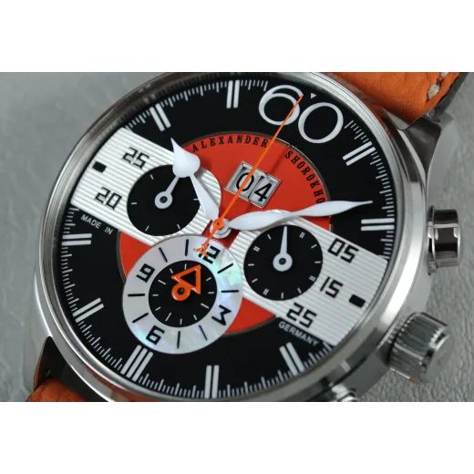 ALEXANDER SHOROKHOFF BIG DATE CHRONO AS.BD01-4 - AVANTGARDE - ZNAČKY