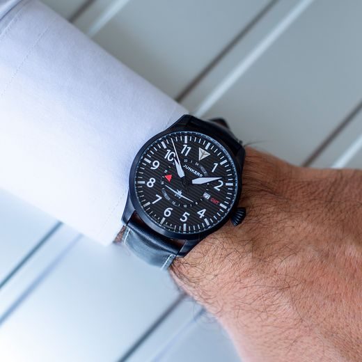 JUNKERS FLIEGER GMT 9.54.01.02 - FLIEGER - ZNAČKY