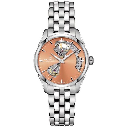 HAMILTON JAZZMASTER OPEN HEART LADY AUTO H32215100 - JAZZMASTER - ZNAČKY