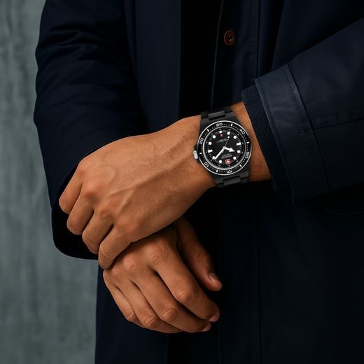 SWISS MILITARY HANOWA OCEAN PIONEER SMWGN0001180 - AQUA - ZNAČKY