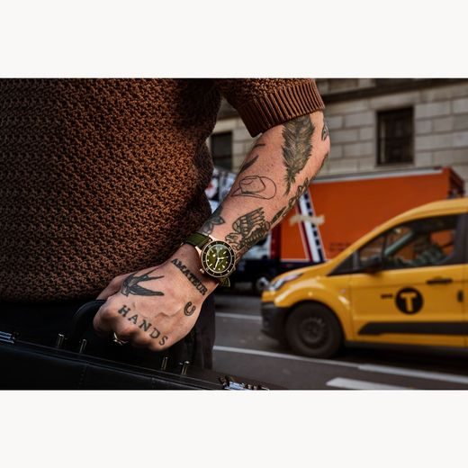 BULOVA MIL-SHIPS 98A324 BRONZE 150TH ANNIVERSARY - ARCHIVE SERIES - ZNAČKY