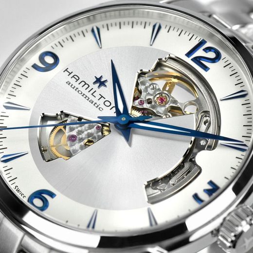 HAMILTON JAZZMASTER OPEN HEART AUTOMATIC H32705152 - JAZZMASTER - ZNAČKY