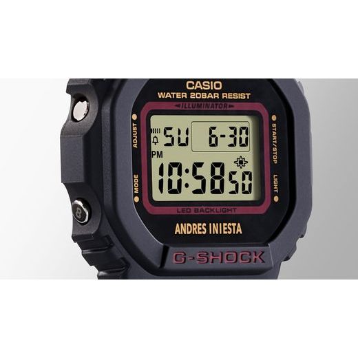 HODINKY CASIO G-SHOCK DW-5600AI-1ER ANDRÉS INIESTA - G-SHOCK - ZNAČKY