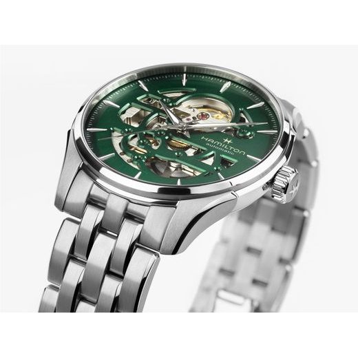 HAMILTON JAZZMASTER SKELETON AUTO H42535160 - JAZZMASTER - ZNAČKY