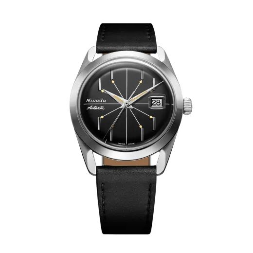 NIVADA GRENCHEN ANTARCTIC SPIDER BLACK 38 MM - ANTARCTIC - ZNAČKY