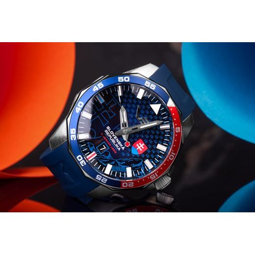 VOSTOK EUROPE LIMITED EDITION SLOVAKIA AUTOMATIC NH35-225A478B - LIMITOVANÉ EDÍCIE - ZNAČKY