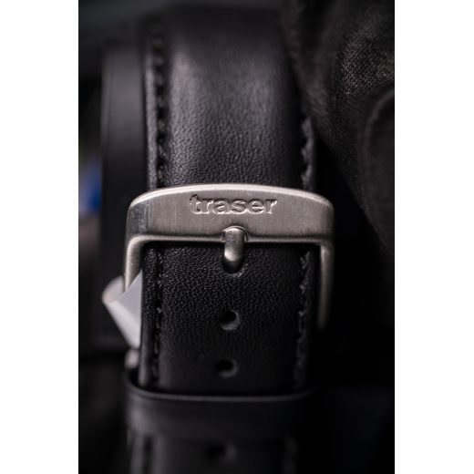 TRASER AURORA GMT SILVER - KOŽA - CLASSIC - ZNAČKY