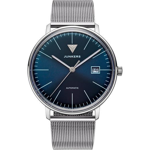 JUNKERS BAUHAUS 100 JAHRE BAUHAUS AUTOMATIK 40MM 9.10.01.12.M - BAUHAUS AUTOMATIC - ZNAČKY