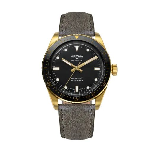 VULCAIN SKINDIVER NAUTIQUE GOLD / BLACK - SKINDIVER NAUTIQUE - ZNAČKY