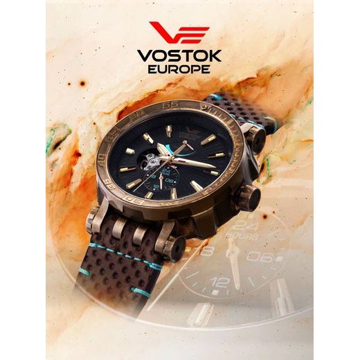 VOSTOK EUROPE ENERGIA ROCKET POWER RESERVE INDICATION YN84/575O540 - ENERGIA ROCKET - ZNAČKY