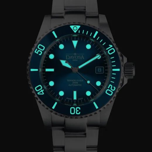 DAVOSA TERNOS AUTOMATIC BLUE LAGOON LIMITED EDITION 161.554.40 - TERNOS - ZNAČKY