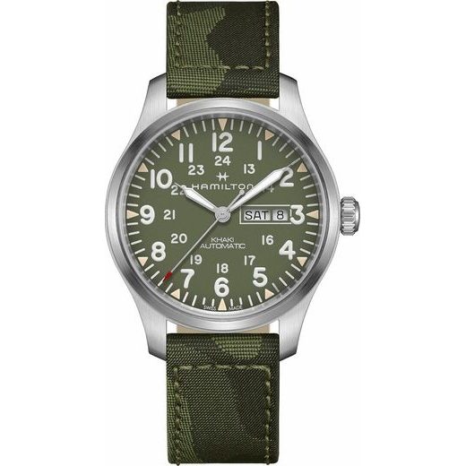 HAMILTON KHAKI FIELD DAY DATE AUTO H70535061 - KHAKI FIELD - ZNAČKY