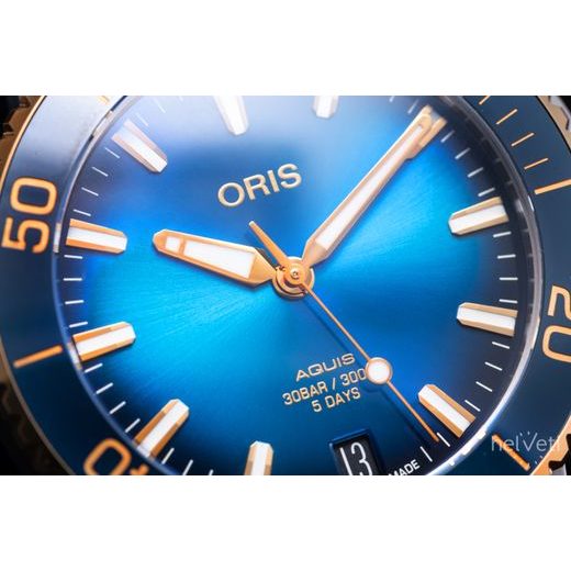 ORIS AQUIS DATE CALIBRE 400 41,5 MM 01 400 7769 6355-07 8 22 09PEB - AQUIS - ZNAČKY