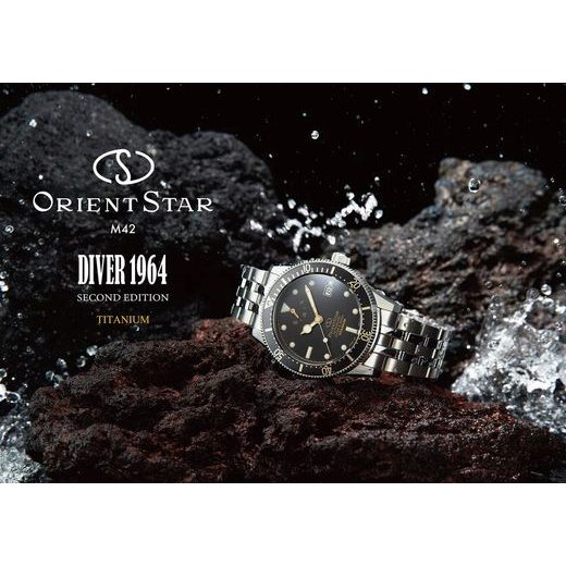 ORIENT STAR SPORTS M42 DIVER 1964 2ND EDITION RE-AU0702B LIMITED EDITION - SPORTS - ZNAČKY