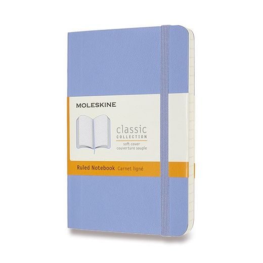 ZÁPISNÍK MOLESKINE VÝBĚR BAREV - MĚKKÉ DESKY - S, LINKOVANÝ 1331/11242 - DIÁRE A ZÁPISNÍKY - OSTATNÉ