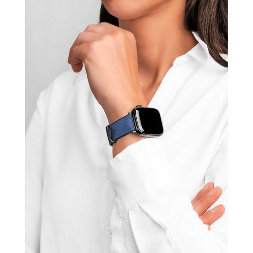 REMIENOK HIRSCH ARNE PRE APPLE WATCH - MODRÝ - REMIENKY - OSTATNÉ