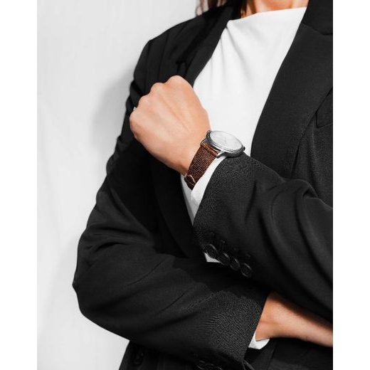 ŘEMÍNEK HIRSCH LIZARD CLASSIC - HNĚDÝ, LESK - REMIENKY - OSTATNÉ