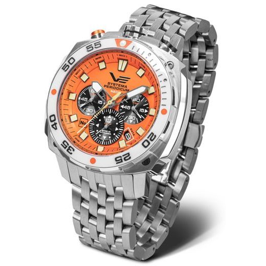 VOSTOK EUROPE SYSTEMA PERIODICUM NEON VK67-650A723B - SYSTEMA PERIODICUM - ZNAČKY