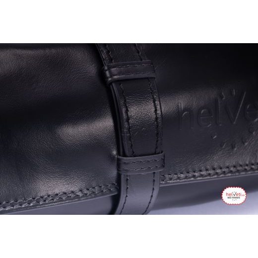 KOŽENÉ ROLOVACIE CESTOVNÉ PUZDRO HELVETI - ČIERNÉ - BOXY NA HODINKY - OSTATNÉ